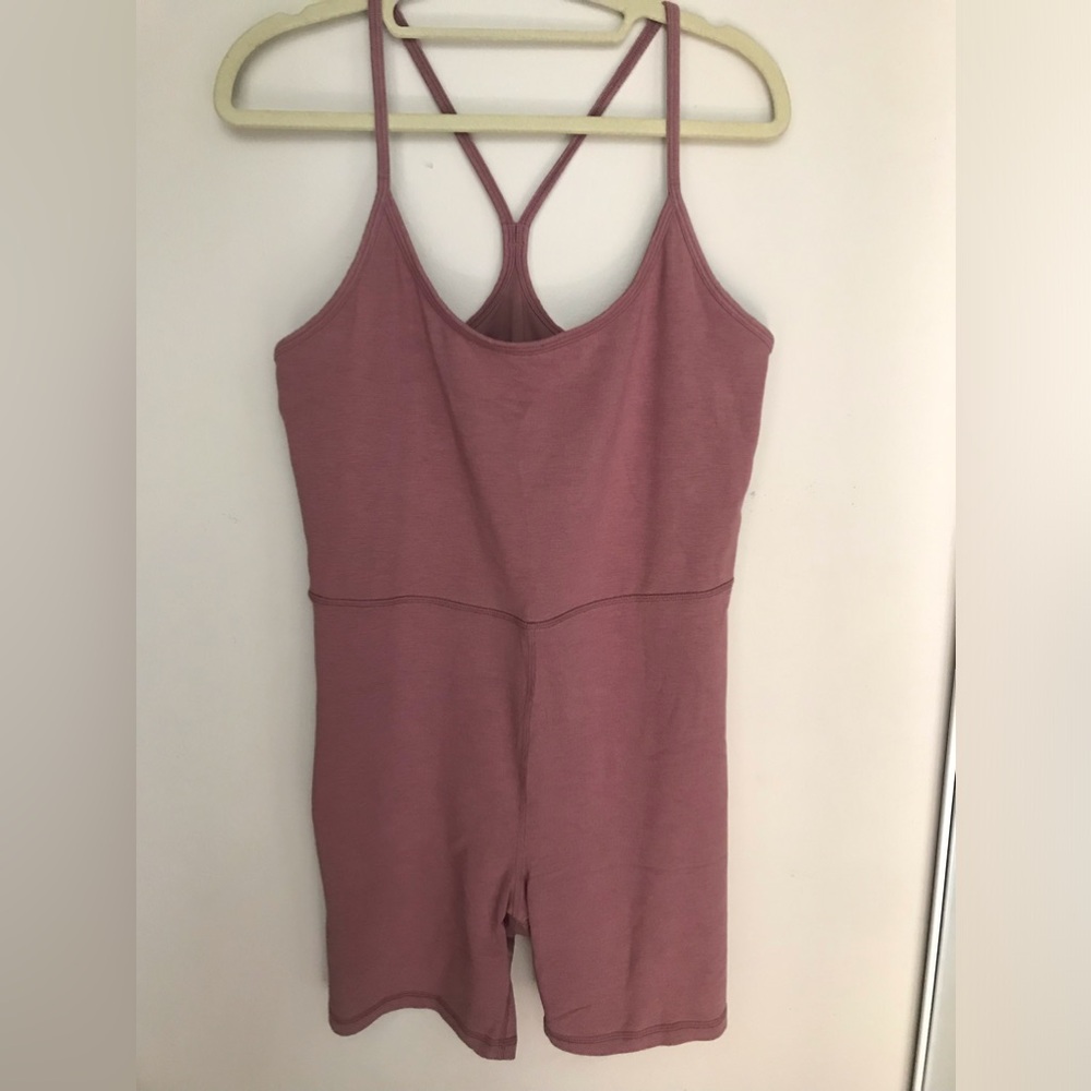 Women's Mauve Romper Jumpsuit